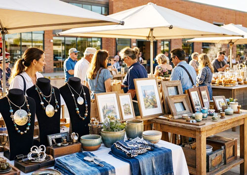 The Bulwell Hub Market Stalls